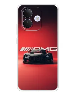 Чехол для Xiaomi Redmi Note 17 Pro с картинкой «Mercedes AMG — красная линия» Чехол для Xiaomi Redmi Note 17 Pro с картинкой «Mercedes AMG — красная линия»