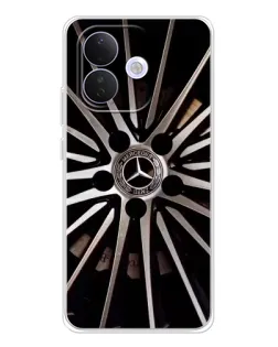 Чехол для Xiaomi Redmi Note 17 Pro с картинкой «Диск Mercedes» Чехол для Xiaomi Redmi Note 17 Pro с картинкой «Диск Mercedes»