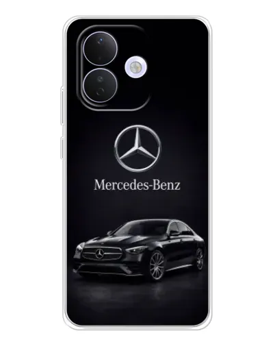 Чехол для Xiaomi Redmi Note 17 Pro с картинкой «Mercedes — решетка радиатора»