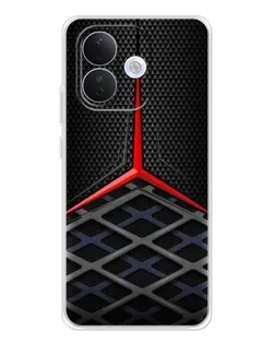 Чехол для Xiaomi Redmi Note 17 Pro с картинкой «Mercedes Carbon Grid» Чехол для Xiaomi Redmi Note 17 Pro с картинкой «Mercedes Carbon Grid»
