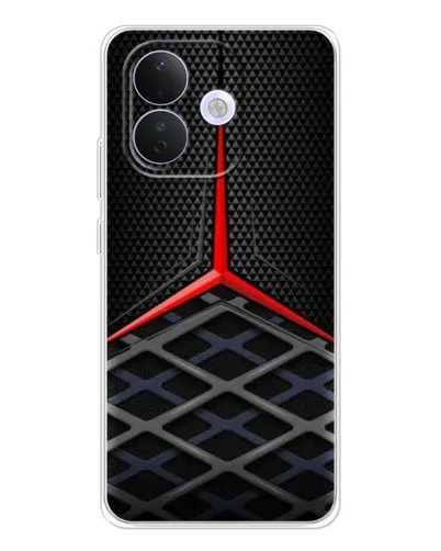 Чехол для Xiaomi Redmi Note 17 Pro с картинкой «Mercedes Carbon Grid»