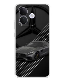 Чехол для Xiaomi Redmi Note 17 Pro с картинкой «Mercedes AMG — графика» Чехол для Xiaomi Redmi Note 17 Pro с картинкой «Mercedes AMG — графика»