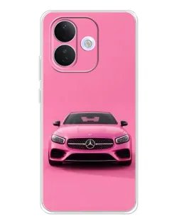 Чехол для Xiaomi Redmi Note 17 Pro с картинкой «Розовый Mercedes AMG» Чехол для Xiaomi Redmi Note 17 Pro с картинкой «Розовый Mercedes AMG»