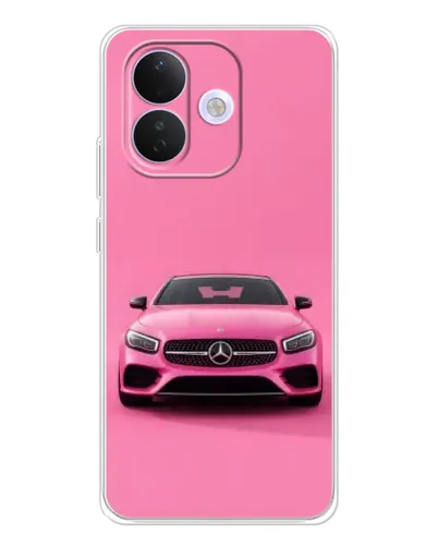 Чехол для Xiaomi Redmi Note 17 Pro с картинкой «Розовый Mercedes AMG» Чехол для Xiaomi Redmi Note 17 Pro с картинкой «Розовый Mercedes AMG»