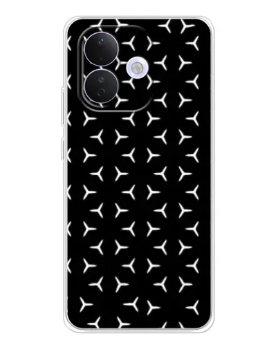 Чехол для Xiaomi Redmi Note 17 Pro с картинкой «Mercedes паттерн звезд» Чехол для Xiaomi Redmi Note 17 Pro с картинкой «Mercedes паттерн звезд»