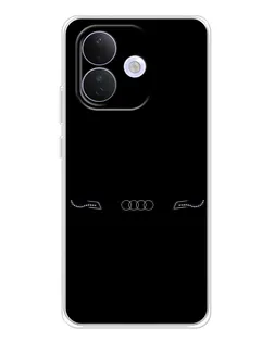 Чехол для Xiaomi Redmi Note 17 Pro с картинкой «Audi — световой подпись» Чехол для Xiaomi Redmi Note 17 Pro с картинкой «Audi — световой подпись»