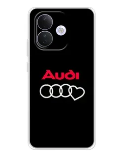 Чехол для Xiaomi Redmi Note 17 Pro с картинкой «Логотип Audi Heart» Чехол для Xiaomi Redmi Note 17 Pro с картинкой «Логотип Audi Heart»