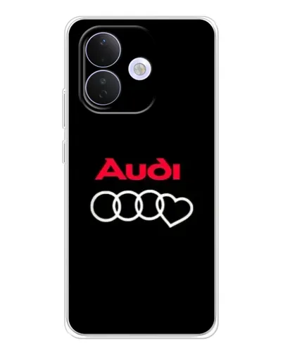 Чехол для Xiaomi Redmi Note 17 Pro с картинкой «Логотип Audi Heart»
