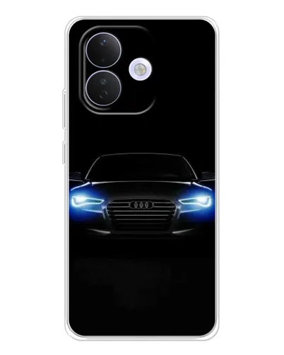 Чехол для Xiaomi Redmi Note 17 Pro с картинкой «Audi в неоне»