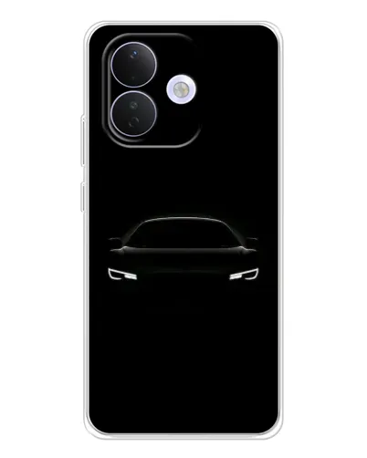 Чехол для Xiaomi Redmi Note 17 Pro с картинкой «Взгляд Audi в темноте»