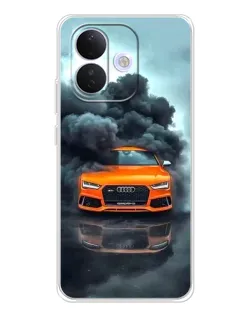 Чехол для Xiaomi Redmi Note 17 Pro с картинкой «Audi в облаках дыма» Чехол для Xiaomi Redmi Note 17 Pro с картинкой «Audi в облаках дыма»