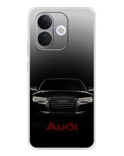 Чехол для Xiaomi Redmi Note 17 Pro с картинкой «Audi — градиентный контур» Чехол для Xiaomi Redmi Note 17 Pro с картинкой «Audi — градиентный контур»
