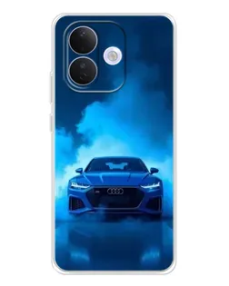 Чехол для Xiaomi Redmi Note 17 Pro с картинкой «Audi — голубая энергия» Чехол для Xiaomi Redmi Note 17 Pro с картинкой «Audi — голубая энергия»