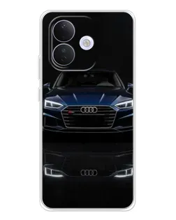 Чехол для Xiaomi Redmi Note 17 Pro с картинкой «Audi — ночное отражение» Чехол для Xiaomi Redmi Note 17 Pro с картинкой «Audi — ночное отражение»