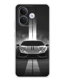 Чехол для Xiaomi Redmi Note 17 Pro с картинкой «Lamborghini симметрия дорог» Чехол для Xiaomi Redmi Note 17 Pro с картинкой «Lamborghini симметрия дорог»