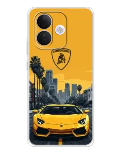 Чехол для Xiaomi Redmi Note 17 Pro с картинкой «Желтый Lamborghini город» Чехол для Xiaomi Redmi Note 17 Pro с картинкой «Желтый Lamborghini город»