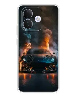Чехол для Xiaomi Redmi Note 17 Pro с картинкой «Lamborghini дымная эстетика» Чехол для Xiaomi Redmi Note 17 Pro с картинкой «Lamborghini дымная эстетика»