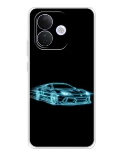 Чехол для Xiaomi Redmi Note 17 Pro с картинкой «Неоновый контур Lamborghini» Чехол для Xiaomi Redmi Note 17 Pro с картинкой «Неоновый контур Lamborghini»