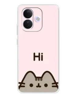Чохол для Xiaomi Redmi Note 17 Pro з картинкою «Пушин каже Hi» Чохол для Xiaomi Redmi Note 17 Pro з картинкою «Пушин каже Hi»