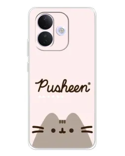 Чохол для Xiaomi Redmi Note 17 Pro з картинкою «Pusheen логотип» Чохол для Xiaomi Redmi Note 17 Pro з картинкою «Pusheen логотип»