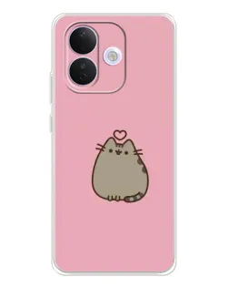 Чохол для Xiaomi Redmi Note 17 Pro з картинкою «Pusheen серце» Чохол для Xiaomi Redmi Note 17 Pro з картинкою «Pusheen серце»