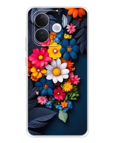 Чехол для Xiaomi Redmi Note 17 Pro с картинкой «Цветочная феерия»