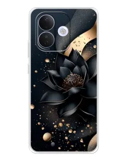 Чехол для Xiaomi Redmi Note 17 Pro с картинкой «Черный лотос»