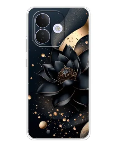 Чехол для Xiaomi Redmi Note 17 Pro с картинкой «Черный лотос»