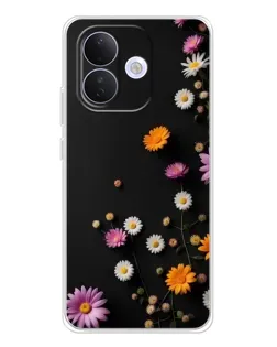 Чехол для Xiaomi Redmi Note 17 Pro с картинкой «Цветочная композиция»