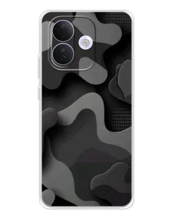 Чехол для Xiaomi Redmi Note 17 Pro с картинкой «Темный абстрактный камуфляж» Чехол для Xiaomi Redmi Note 17 Pro с картинкой «Темный абстрактный камуфляж»