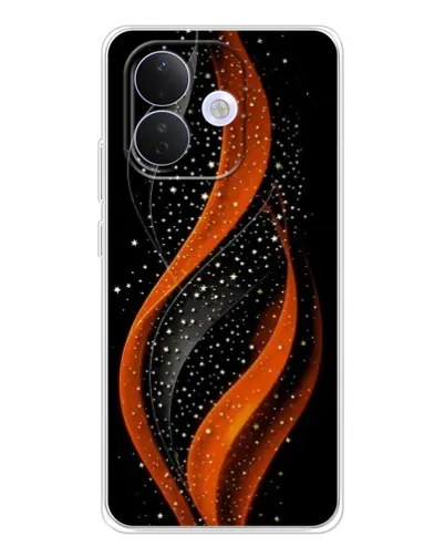 Чехол для Xiaomi Redmi Note 17 Pro с картинкой «Огненная звездная волна»