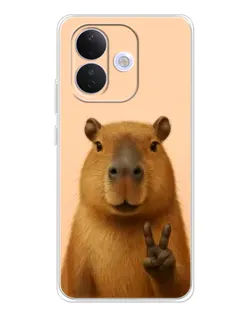 Чехол для Xiaomi Redmi Note 17 Pro с картинкой «Капибара виктория» Чехол для Xiaomi Redmi Note 17 Pro с картинкой «Капибара виктория»
