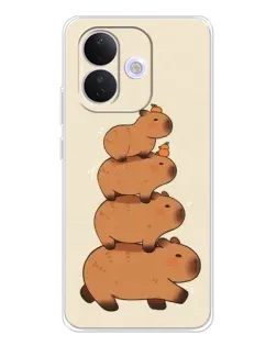 Чехол для Xiaomi Redmi Note 17 Pro с картинкой «Башня из капибар» Чехол для Xiaomi Redmi Note 17 Pro с картинкой «Башня из капибар»