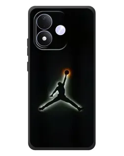 Чехол для Xiaomi Redmi Note 17 с картинкой «Jordan Gradient Logo»