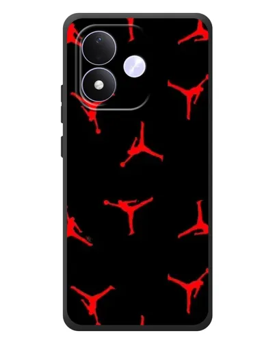 Чехол для Xiaomi Redmi Note 17 с картинкой «Jordan Red Pattern» Чехол для Xiaomi Redmi Note 17 с картинкой «Jordan Red Pattern»
