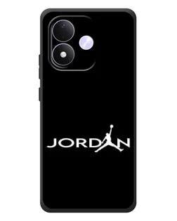 Чехол для Xiaomi Redmi Note 17 с картинкой «Jordan White Logo»