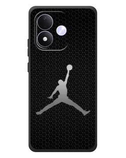 Чехол для Xiaomi Redmi Note 17 с картинкой «Jordan Dark Carbon»