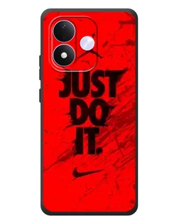 Чехол для Xiaomi Redmi Note 17 с картинкой «Nike Just Do It»