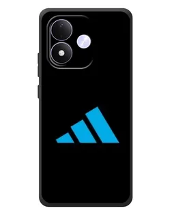Чехол для Xiaomi Redmi Note 17 с картинкой «Adidas Cyan Logo»