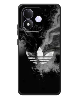 Чехол для Xiaomi Redmi Note 17 с картинкой «Абстрактный дым Adidas»