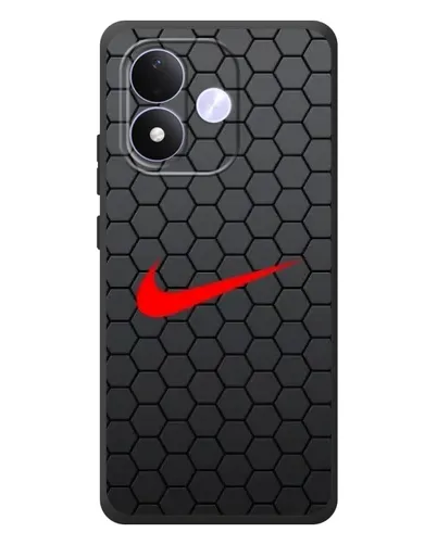 Чехол для Xiaomi Redmi Note 17 с картинкой «Nike — карбоновая сетка» Чехол для Xiaomi Redmi Note 17 с картинкой «Nike — карбоновая сетка»