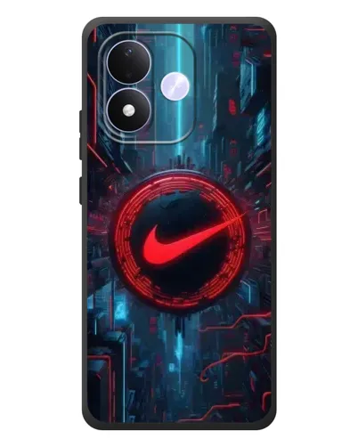 Чехол для Xiaomi Redmi Note 17 с картинкой «Техногенный стиль Nike» Чехол для Xiaomi Redmi Note 17 с картинкой «Техногенный стиль Nike»