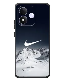 Чехол для Xiaomi Redmi Note 17 с картинкой «Nike — зимние горы»