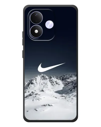 Чехол для Xiaomi Redmi Note 17 с картинкой «Nike — зимние горы» Чехол для Xiaomi Redmi Note 17 с картинкой «Nike — зимние горы»