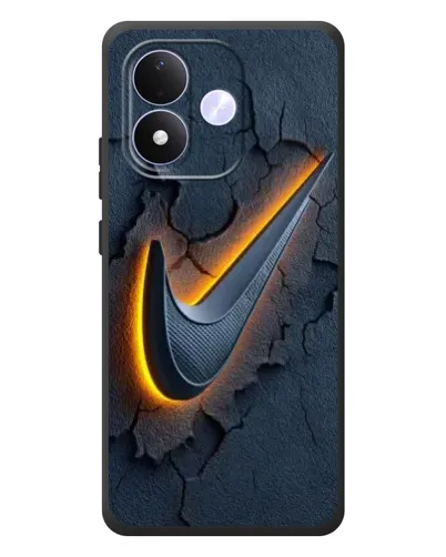 Чехол для Xiaomi Redmi Note 17 с картинкой «Объемный логотип Найк» Чехол для Xiaomi Redmi Note 17 с картинкой «Объемный логотип Найк»