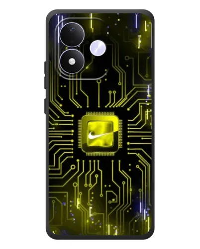 Чехол для Xiaomi Redmi Note 17 с картинкой «Nike — золотая искра» Чехол для Xiaomi Redmi Note 17 с картинкой «Nike — золотая искра»