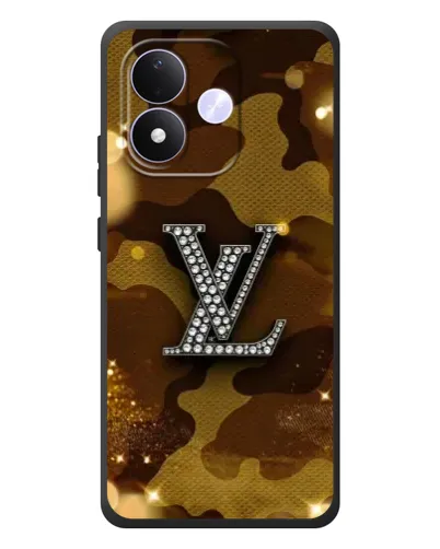 Чохол для Xiaomi Redmi Note 17 з картинкою «Камуфляжний Louis Vuitton»