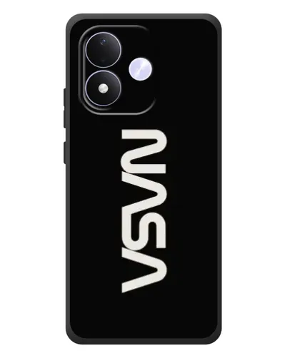 Чехол для Xiaomi Redmi Note 17 с картинкой «NASA — вертикальный логотип» Чехол для Xiaomi Redmi Note 17 с картинкой «NASA — вертикальный логотип»