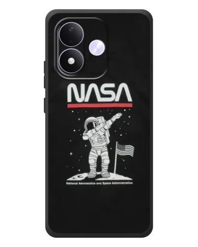 Чехол для Xiaomi Redmi Note 17 с картинкой «NASA — шагаем по Луне» Чехол для Xiaomi Redmi Note 17 с картинкой «NASA — шагаем по Луне»