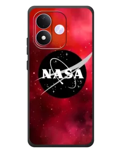 Чехол для Xiaomi Redmi Note 17 с картинкой «NASA — красная туманность»
